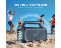 Anker Soundcore Boom 2 80W 2.1 prenosivi bluetooth IPX7 zvučnik crni -2