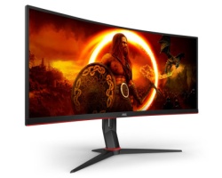 Aoc 34 inča CU34G2XP/BK WQHD Gaming zakrivljeni monitor -3