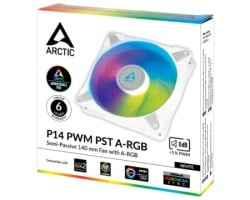 Arctic P14 PWM PST A-RGB 120mm ventilator beli (ACFAN00276A) -2