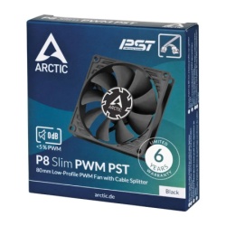 Arctic P8 SLIM PWM PST ACFAN00295A Ventilator kuciste 80mm ( 112-0125 )