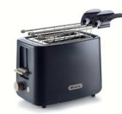 Ariete AR157DG BREAKFAST Toster, dark gray, 760W