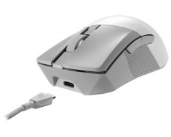 Asus P711 rog GIII wireless AimPoint gaming optical USB beli miš - Img 3