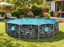 Avenli Frame Plus Round Clearview bazen 427x84cm