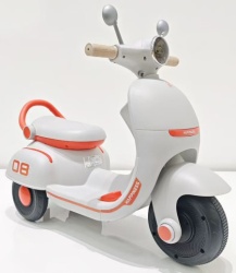 Baby motor skuter 6v 1motor narandzasto siva ( 744314N )