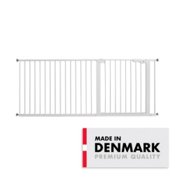 BabyDan Premier sigurnosna ogradica Extra Wide 178–183 cm bela, bez bušenja ( 20014 )