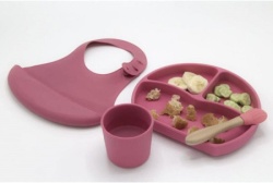 Babyjem silikonski set za hranjenje- pink ( 92-47285 ) Kupite na ...