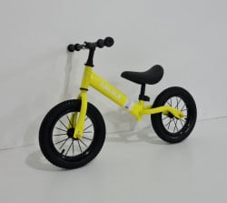 Balans Bike BMX 12" Bicikl za najmlađe bez pedala - Žuti - Img 1