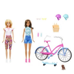 Barbie set sa biciklom I skejtom ( HJY84  )-2