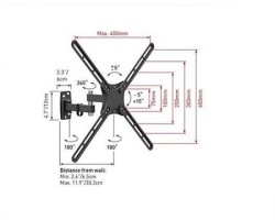 Barkan E3423 LCD TV zidni nosač do 13" - 58"-3