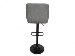 Barska stolica 620158 Svetlo siva /crna metalna baza 480x510x890(1100)mm ( 776-045 ) - Img 4