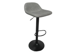 Barska stolica 620169 Svetlo siva /crna metalna baza 430x410x730(940)mm ( 776-047 )