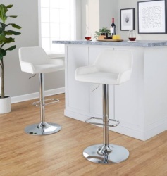 Barska stolica Urban Bela 5080, 540x530x870(1080)mm ( 776-026 )