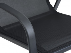 Baštenska stolica leknes čelik/tekstil crna ( 3786940 ) - Img 10