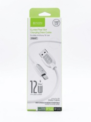 Bavin kabl 12W Type USB A na Type Lightning 1m bela - CB367 ( 90146 )
