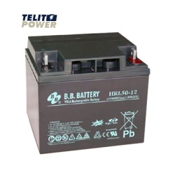 Bb tech hrl50-12 ( 4732 ) akumulator 12v 48ah battery terminal b2 (odgovara m5 bolt & nut)