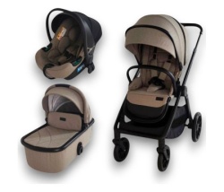 Bbo kolica za bebe 3u1 (d1) voyage - mud melange ( D1MMELANGE )