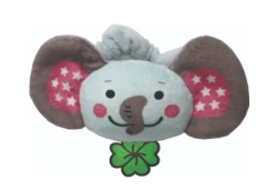 Biba toys zvečka slonče sa trakom za ruku ( A095553 )