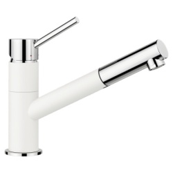Blanco slavina kano-s silgranit look bela/hrom hd ( 525040 )