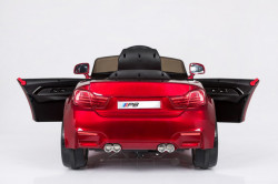 BMW 8 Auto za decu na akumulator sa kožnim sedištima i mekim gumama - Crveni ( BJP807 ) - Img 7