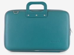 Bombata classic vinil laptop briefcase Torba (15") Teal Blue ( E00332 25 )