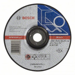 Bosch brusna ploča ispupčena expert for metal A 30 T BF, 180 mm, 8,0 mm ( 2608600379 )