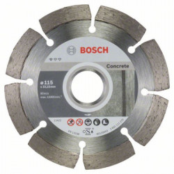 Bosch dijamantska rezna ploča standard for concrete 115 x 22,23 x 1,6 x 10 mm ( 2608603239 ) - Img 1