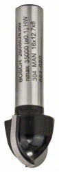 Bosch glodalo za poluokrugle kanale 8 mm, R1 8 mm, D 16 mm, L 12,4 mm, G 45 mm ( 2608628369 )