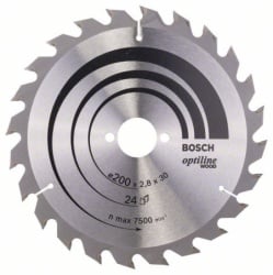 Bosch List kružne testere Optiline Wood  200 x 30 x 2,8 mm, 24 ( 2608640618 )-1