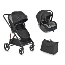 Cangaroo Kolica za bebe marbella 2u1 black ( CAN6502 ) -1