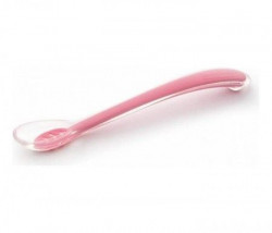 Canpol baby silikonska kašičica za hranjenje 51/010 - pink ( 51/010_pin ) - Img 1