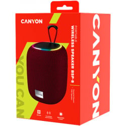 Canyon BSP-8, bluetooth speaker 10W, Red ( CNE-CBTSP8R )  - Img 8