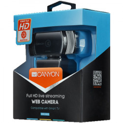 Canyon C5 1080P full HD 2.0 mega auto focus webcam ( CNS-CWC5 ) - Img 2