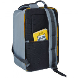 Canyon cabin size backpack for 15.6" laptop, polyester, gray ( CNE-CSZ01GY01 ) - Img 2