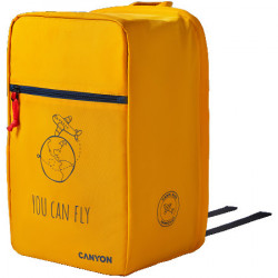 Canyon CSZ-03, cabin size backpack for 15.6 laptop, yellow ( CNS-CSZ03YW01 )  - Img 11