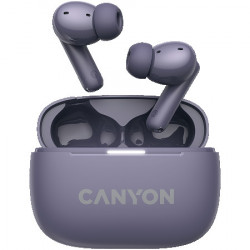 Canyon OnGo TWS-10 ANC+ENC, Bluetooth Headset, Purple ( CNS-TWS10PL ) - Img 1
