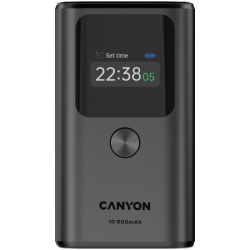 Canyon power bank OnPower 130 TFT 10000 mAh PD30W Dark Grey ( CNS-CPB130DG )