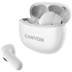 Canyon TWS-5 bluetooth headset, type-C, white ( CNS-TWS5W ) - Img 5