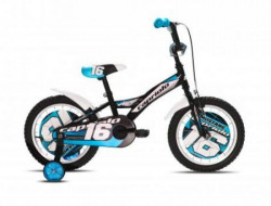 Capriolo mustang bicikl 16" crno-plavo-beli Ht ( 917113-16 )