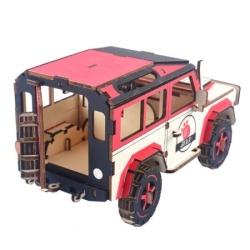 Čarolijashop 3d drvena slagalica S.U.V. Grom ( 104)-3