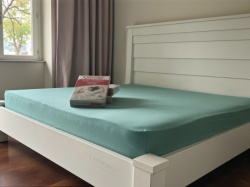 Čaršav Pamuk - Lastiš 160x200/25cm Green color ( VLK000322-greenn )