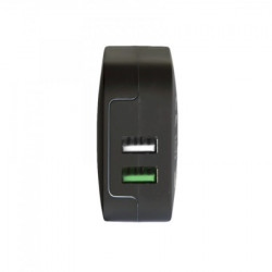 Celly turbo kućni punjač sa dva USB ulaza u crnoj boji ( TC2USBTURBOBK ) - Img 3