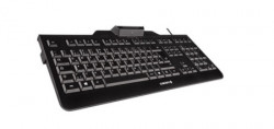 Cherry KC-1000SC tastatura sa čitačem smart kartica, USB, crna ( 2408 ) - Img 1