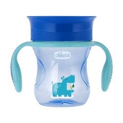 Chicco no spill čaša perfect 360 stepeni,12+,plava ( A092842 )