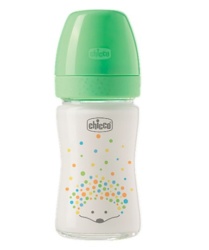 Chicco pe staklena flašica,uni,silikon,150ml ( A100066 )