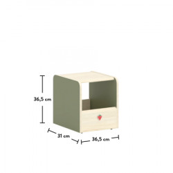 Cilek Montes natural tabure - kutija za igračke ( 20.76.1901.00 ) - Img 3