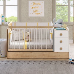Cilek Natura baby swinging-rasklopivi krevetac (70x115-70x160 cm) ( 20.31.1022.00 )-3
