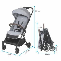 Coccolle Melia Sportska Kolica za Bebe Siva ( 10278 )-5