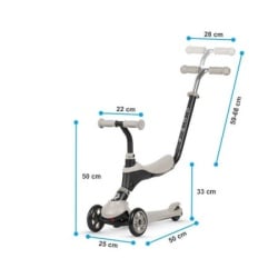 Coccolle Scooter Qplay Sema Bež ( 10344 )-2