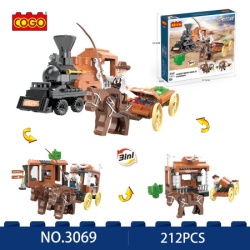 Cogo kockice-potraga za zlatom 3u1. 212 delova. ( 93400 )