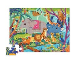 Crocodile Creek-Maxi puzzle Džungla ( CC40761 )-2